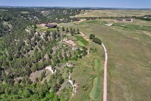 CapRock Ranch 18th Aerial Canyon